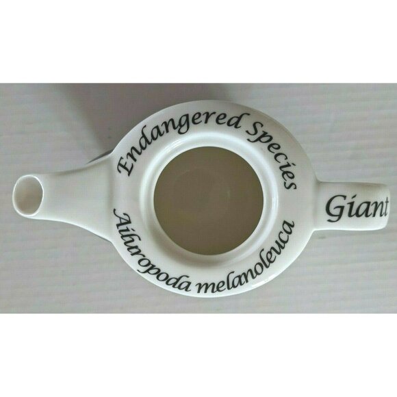 1st Wild Cafe Giant Panda Tea Pot Paul Cardew Porcelain Endangered Species 15 Oz - Picture 5 of 6